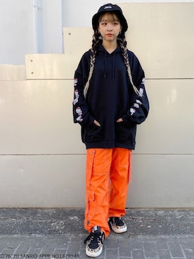 CandyStripperさん（レディース・148cm）の冬コーディネート