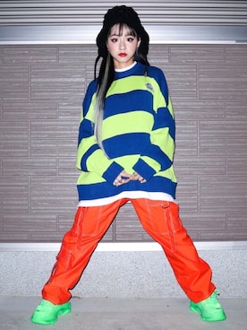 CandyStripperさん（レディース・148cm）の冬コーディネート