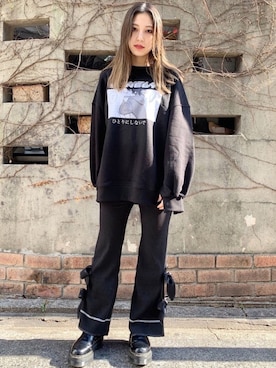 CandyStripperさん（レディース・161cm）の冬コーディネート