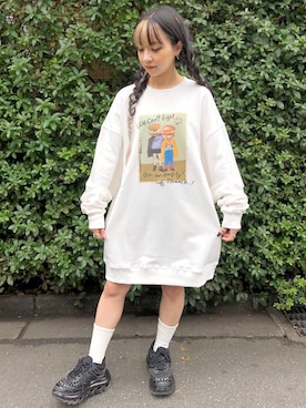 「アイテム（ワンピース）」を使った、CandyStripperさん（レディース・148cm）の冬コーディネート
