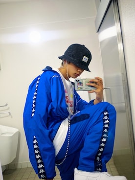 「RAGEBLUE（レイジブルー）のアイテム（その他）」を使った、ゆだいさん（メンズ・167cm）の冬コーディネート