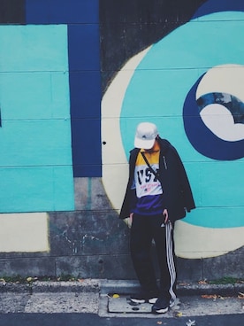 キクマルさん(メンズ・168cm)の春コーディネート