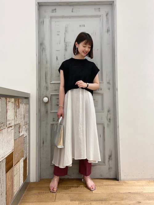 Lowrys Farm イオンモール伊丹まなみんさんのワンピースを使ったコーディネート Zozotown