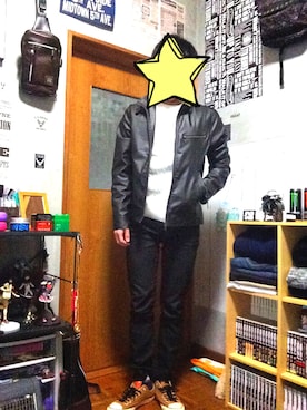 「splendid（スプレンディッド）のアイテム」を使った、えりまきさん（メンズ・174cm）の冬コーディネート