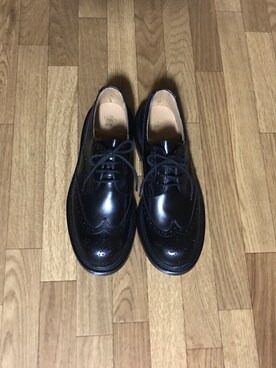 「Tricker's（トリッカーズ）のアイテム（ドレスシューズ、ブラック系）」を使った、kさん（メンズ）の秋コーディネート