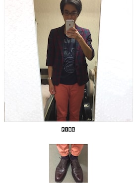 Tak.Kさん（メンズ・168cm）の秋コーディネート