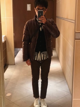 Tak.Kさん（メンズ・168cm）の冬コーディネート