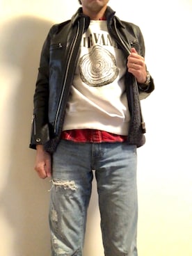 Tak.Kさん(メンズ・168cm)の冬コーディネート