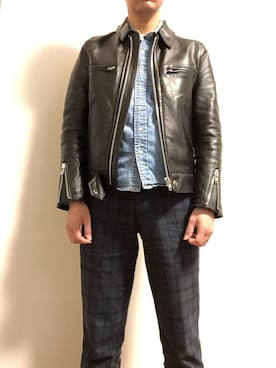 「SHIPS JET BLUE（シップスジェットブルー）のアイテム（シャツ/ブラウス）」を使った、Tak.Kさん（メンズ・168cm）の春コーディネート