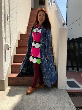 「Re:make（リメイク）のアイテム（その他トップス）」を使った、みーこさん（レディース・158cm）の冬コーディネート