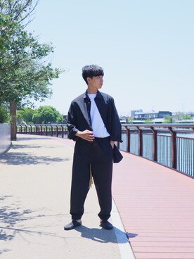 「エドウィナホール」｜Kazさん（メンズ・180cm）の春コーディネート