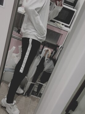 「LABRAT（ラブラット）のアイテム（帽子）」を使った、しぇけなくん！！！！さん（メンズ・177cm）の秋コーディネート