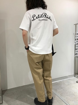 nano・universe men's STAFFさん(メンズ・173cm)の春コーディネート