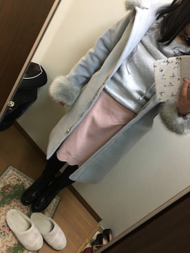 funamonさん（レディース・152cm）の冬コーディネート