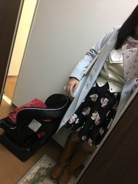 「Feroux（フェルゥ）のアイテム（バッグ）」を使った、funamonさん（レディース・152cm）の春コーディネート