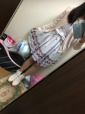 「one after another NICE CLAUP（ワンアフターアナザーナイスクラップ）のアイテム（パンプス）」を使った、funamonさん（レディース・151cm）の春コーディネート