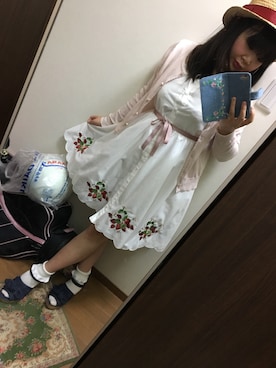 「Ank Rougeオリジナル柄」｜funamonさん（レディース・151cm）の春コーディネート