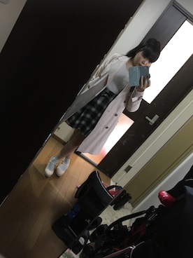 「one after another NICE CLAUP（ワンアフターアナザーナイスクラップ）のアイテム（パンプス）」を使った、funamonさん（レディース・151cm）の秋コーディネート