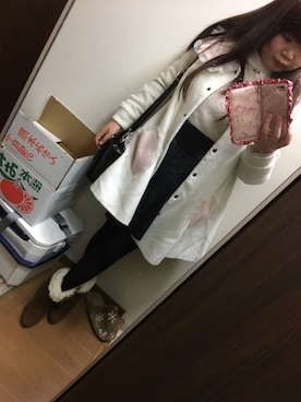 「今日から5連勤」｜funamonさん（レディース・152cm）の冬コーディネート