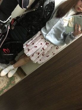 「one after another NICE CLAUP（ワンアフターアナザーナイスクラップ）のアイテム（パンプス）」を使った、funamonさん（レディース・152cm）の春コーディネート