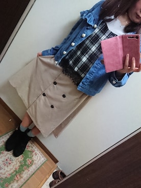 funamonさん（レディース・152cm）の秋コーディネート