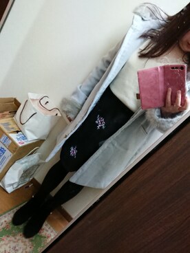 funamonさん（レディース・152cm）の冬コーディネート