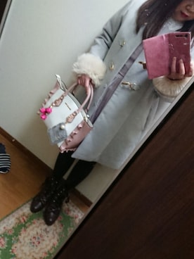 funamonさん（レディース・152cm）の冬コーディネート