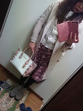 funamonさん（レディース・152cm）の冬コーディネート