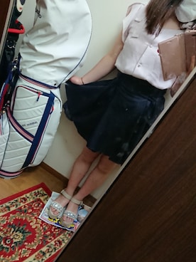 「ミニスカコーデ」｜funamonさん（レディース・152cm）の夏コーディネート