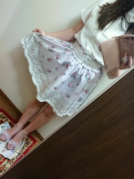 「Ank Rougeオリジナル柄」｜funamonさん（レディース・152cm）の夏コーディネート
