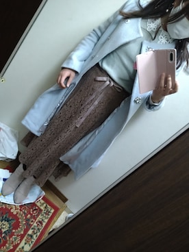 「31 Sons de mode（トランテアン　ソン　ドゥ　モード）のアイテム（その他アウター）」を使った、funamonさん（レディース・152cm）の冬コーディネート