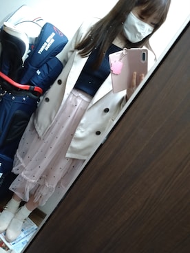 funamonさん（レディース・152cm）の春コーディネート