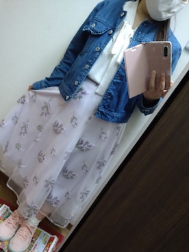 「Twinkle;pm（トゥインクルピーエム）のアイテム」を使った、funamonさん（レディース・152cm）の春コーディネート