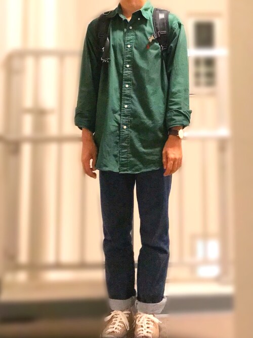 うみ Polo Ralph Laurenのシャツ ブラウスを使ったコーディネート Wear