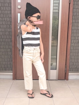 ɴɪᴄᴏ.ᴀʏᴀさん（キッズ・110cm）の夏コーディネート