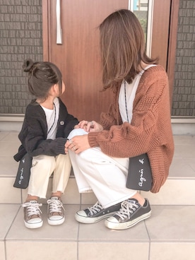 ɴɪᴄᴏ.ᴀʏᴀさん(キッズ・100cm)の秋コーディネート