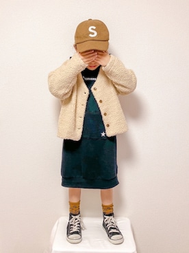 ɴɪᴄᴏ.ᴀʏᴀさん(キッズ・110cm)の冬コーディネート