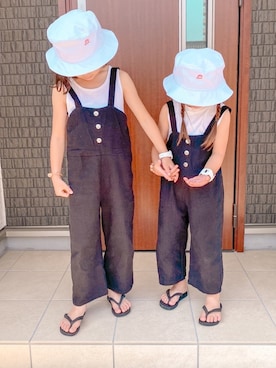 ɴɪᴄᴏ.ᴀʏᴀさん(キッズ・100cm)の夏コーディネート