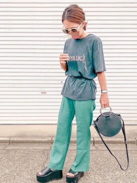 ɴɪᴄᴏ.ᴀʏᴀさん(レディース・149cm)の夏コーディネート