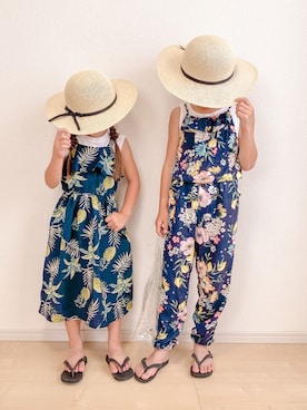 ɴɪᴄᴏ.ᴀʏᴀさん(キッズ・110cm)の夏コーディネート