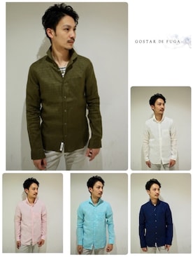 「GOSTAR DE FUGA（ゴスタール ジフーガ）のアイテム（その他）」を使った、yu-shinogiさん（メンズ・170cm）の春コーディネート