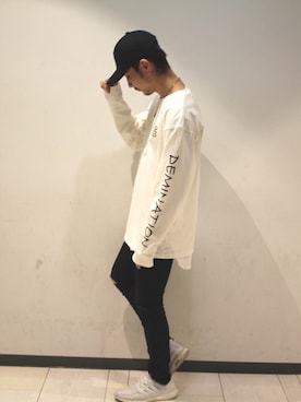 「Chrome Hearts」｜yu-shinogiさん（メンズ・170cm）の春コーディネート