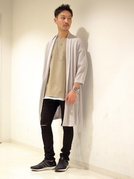 「Chrome Hearts」｜yu-shinogiさん（メンズ・170cm）の春コーディネート