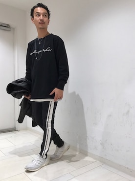 「GOSTAR DE FUGA（ゴスタール ジフーガ）のアイテム（その他）」を使った、yu-shinogiさん（メンズ・170cm）の秋コーディネート