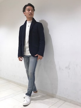 「GOSTAR DE FUGA（ゴスタール ジフーガ）のアイテム（その他）」を使った、yu-shinogiさん（メンズ・170cm）の秋コーディネート