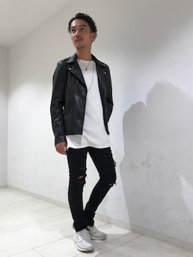 「GOSTAR DE FUGA（ゴスタール ジフーガ）のアイテム（その他）」を使った、yu-shinogiさん（メンズ・170cm）の秋コーディネート