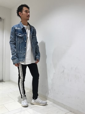 「GOSTAR DE FUGA（ゴスタール ジフーガ）のアイテム（その他）」を使った、yu-shinogiさん（メンズ・170cm）の秋コーディネート