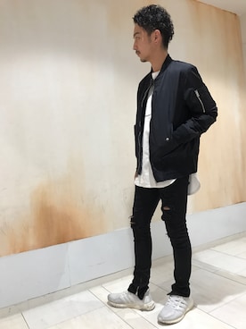「GOSTAR DE FUGA（ゴスタール ジフーガ）のアイテム（その他）」を使った、yu-shinogiさん（メンズ・170cm）の秋コーディネート
