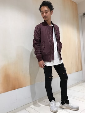 「GOSTAR DE FUGA（ゴスタール ジフーガ）のアイテム（その他）」を使った、yu-shinogiさん（メンズ・170cm）の秋コーディネート