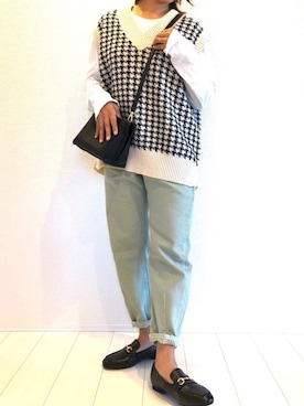 𝐦𝐚𝐱𝐡𝐨𝐧𝐞𝐲さん（レディース・160cm）の春コーディネート